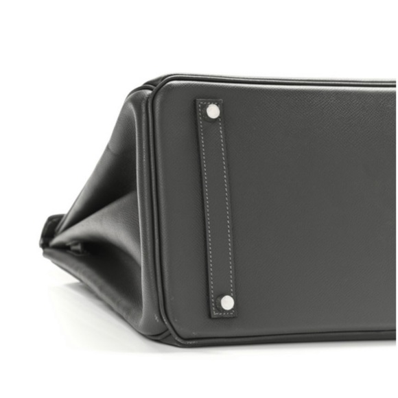 Authentic 2008 Hermes Birkin 35 Epsom calfskin leather handbag - Picture 9 of 9